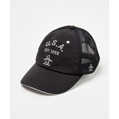 ＜Munsingwear＞マンシングウェア　ＭＵＮＳＩＮＧＷＥＡＲ　『ドットエア』素材使用　クーリングキャップ（ＭＧ５ＳＣＰ１１Ｍ）