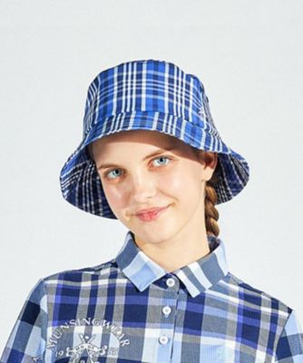 マンシングウェア MUNSINGWEAR チェック柄 バケットハット