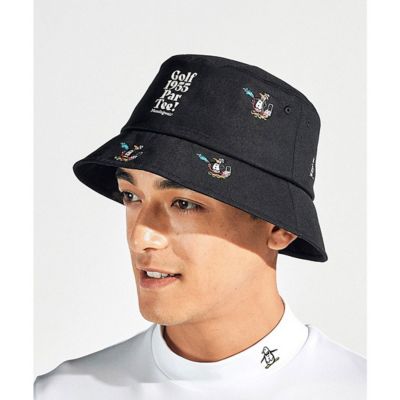 ＜Munsingwear＞マンシングウェア　ＭＵＮＳＩＮＧＷＥＡＲ　キャラクターペンギン柄　バケットハット（ＭＧ５ＳＣＰ７６Ｕ）