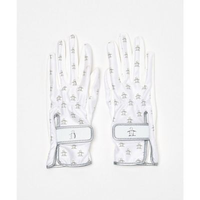 ＜Munsingwear＞マンシングウェア　ＭＵＮＳＩＮＧＷＥＡＲ　ストレッチニットレディスゴルフグローブ（両手）（ＭＧ５ＳＧＶ００Ｌ）
