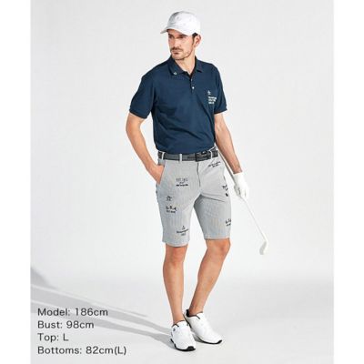 マンシングウェア MUNSINGWEAR ウエストフリーシアサッカー