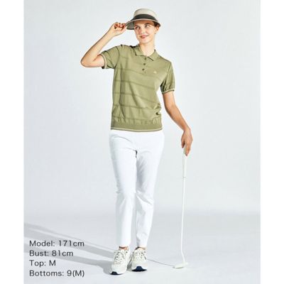 マンシングウェア MUNSINGWEAR ペンギンジャカード半袖