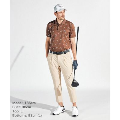 Munsingwear サンスクリーン フィラシス 飛び刺繍 半袖ポロシャツ　М マンシングウェア Munsingwear サンスクリーンNIR