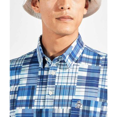 マンシングウェア MUNSINGWEAR マドラスチェック総柄