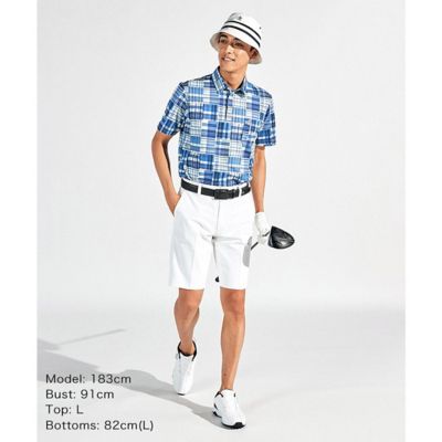 マンシングウェア MUNSINGWEAR マドラスチェック総柄