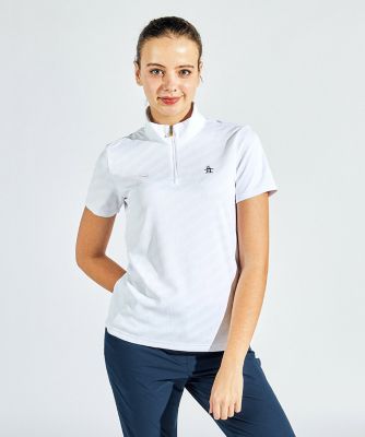 マンシングウェア MUNSINGWEAR 吸汗速乾ロゴジャカード