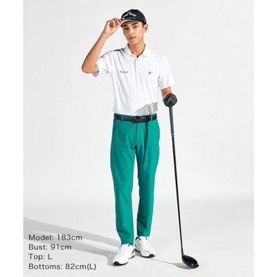 マンシングウェア MUNSINGWEAR ロゴジャカード ストレッチ