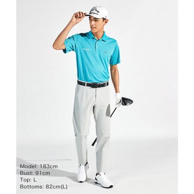 マンシングウェア　ポロシャツ マンシングウェア Munsingwear ロゴジャカード ストレッチ