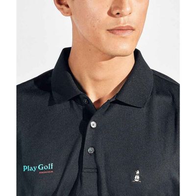 マンシングウェア MUNSINGWEAR ロゴジャカード ストレッチ