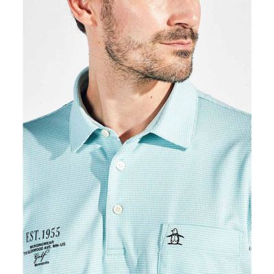 マンシングウェア MUNSINGWEAR ストレッチ千鳥ジャカード