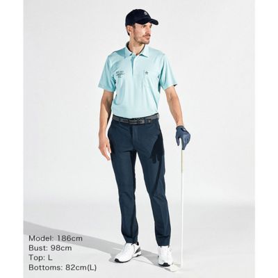 マンシングウェア MUNSINGWEAR ストレッチ千鳥ジャカード