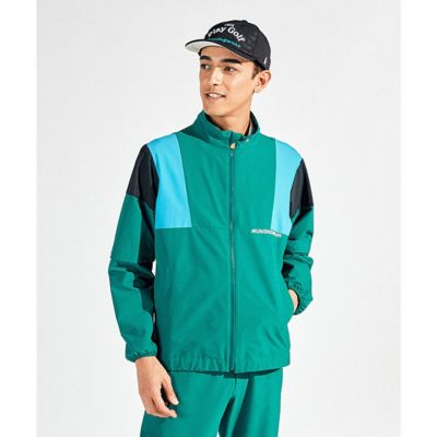 新品マンシングウェア360°ストレッチ ディタッチャブル ブルゾンLL緑 マンシングウェア MUNSINGWEAR 360°ストレッチ ディ