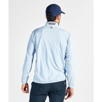 ストレッチスムースハーフジップ長袖シャツ（MG5SLS23M