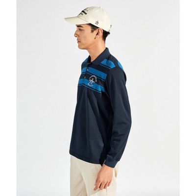 マンシングウェア MUNSINGWEAR パネルボーダー長袖