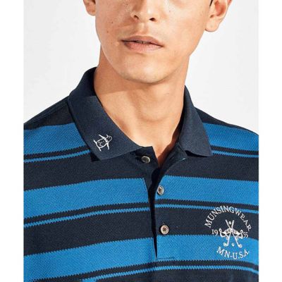 マンシングウェア MUNSINGWEAR パネルボーダー長袖