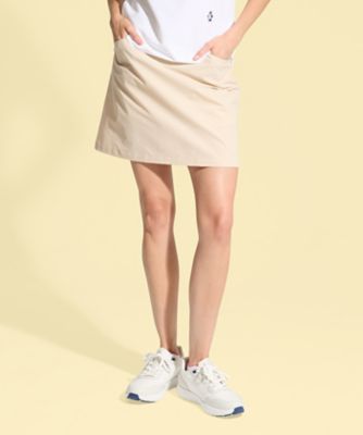 ＜Munsingwear＞【竹田麗央プロ着用】はっ水ストレッチダブルクロススカート（ＭＧ５ＳＳＫ２２Ｌ）