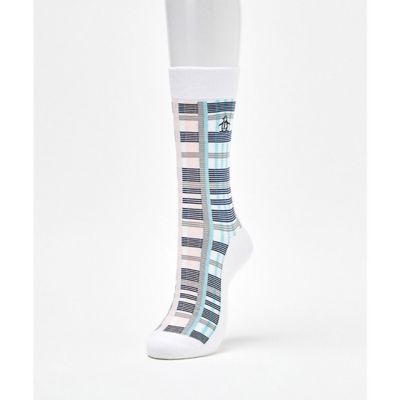 ＜Munsingwear＞クルー丈　チェック柄ソックス【返品不可商品】（ＭＧ５ＳＳＯ０５Ｍ）