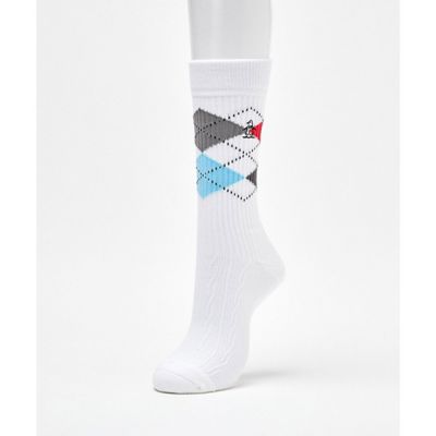 ＜Munsingwear＞クルー丈　アーガイル柄ソックス【返品不可商品】（ＭＧ５ＳＳＯ０６Ｍ）