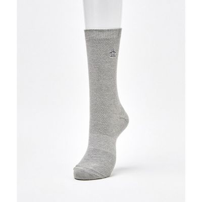 ＜Munsingwear＞マンシングウェア　ＭＵＮＳＩＮＧＷＥＡＲ　クルー丈　Ｍａｄｅ　ｉｎ　Ｊａｐａｎ　鹿子編みソックス【返品不可商品】（ＭＧ５ＳＳＯ１０Ｍ）