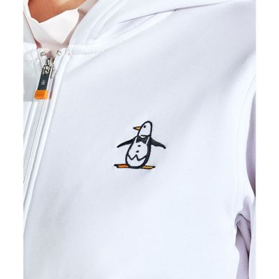 新品 マンシングウェア FUSION MOVE ストレッチパーカー ホワイト L マンシングウェア MUNSINGWEAR 2WAY ストレッチ W