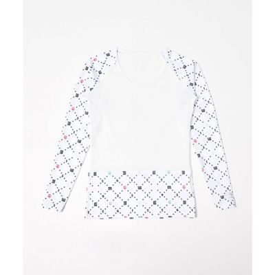 ＜Munsingwear＞マンシングウェア　ＭＵＮＳＩＮＧＷＥＡＲ　飛びプリントインナーシャツ　【返品不可商品】（ＭＧ５ＳＵＤ２３Ｌ）