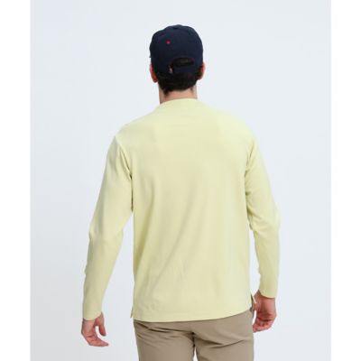 裏起毛ストレッチモックネック長袖シャツ（MG6FLS36M