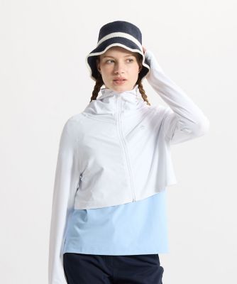 ＜Munsingwear＞マンシングウェア　ＭＵＮＳＩＮＧＷＥＡＲ　Ｓｕｎｓｃｒｅｅｎ　ＮＩＲ　フード付きボレロ（ＭＧ６ＳＡＺ５３Ｌ）