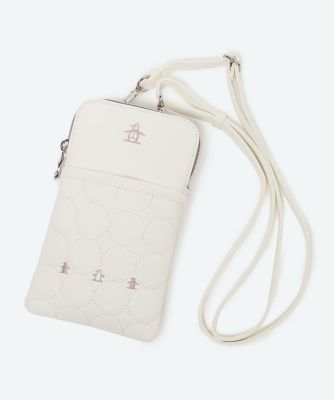 ＜Munsingwear＞マンシングウェア　ＭＵＮＳＩＮＧＷＥＡＲ　ペンギンドットマルチポーチストラップ付（ＭＧ６ＳＢＺ４２Ｌ）