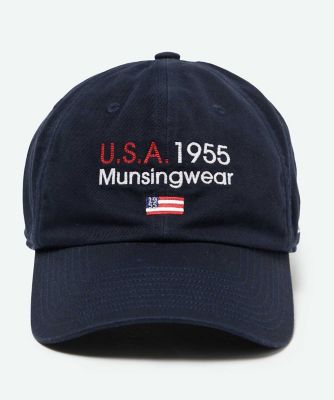 マンシングウェア Munsingwear ロゴデザインキャップ