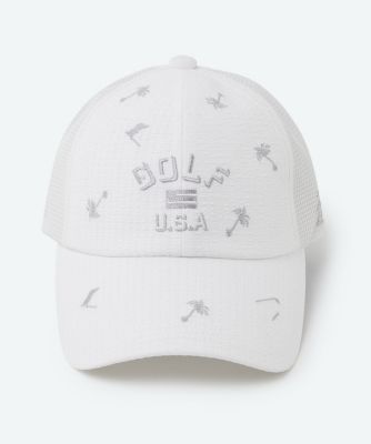 ＜Munsingwear＞マンシングウェア　ＭＵＮＳＩＮＧＷＥＡＲ　クーリング飛び柄キャップ（ＭＧ６ＳＣＰ０７Ｍ）