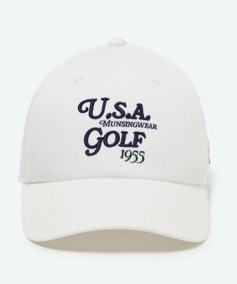 マンシングウェア MUNSINGWEAR ロゴデザインキャップ