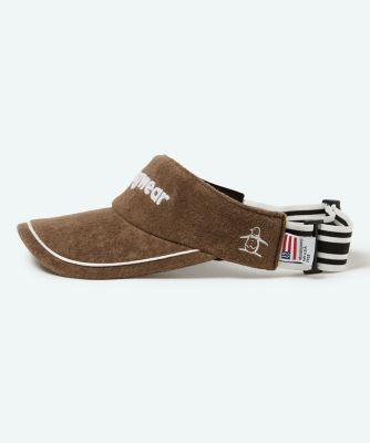 マンシングウェア Munsingwear ロゴデザインサンバイザー