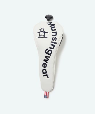 ＜Munsingwear＞マンシングウェア　ＭＵＮＳＩＮＧＷＥＡＲ　カーブロゴヘッドカバーフェアウェイウッド用（ＭＧ６ＳＨＣ３２Ｕ）