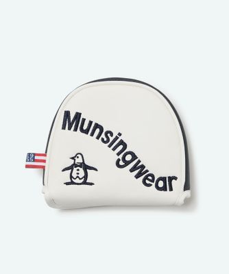 ＜Munsingwear＞マンシングウェア　ＭＵＮＳＩＮＧＷＥＡＲ　カーブロゴヘッドカバーパター用（ＭＧ６ＳＨＣ５１Ｕ）