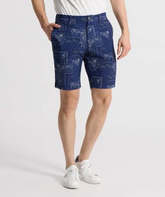 neighborhood21ss バンダナショーツ マンシングウェア MUNSINGWEAR 吸汗速乾バンダナ総柄ドット