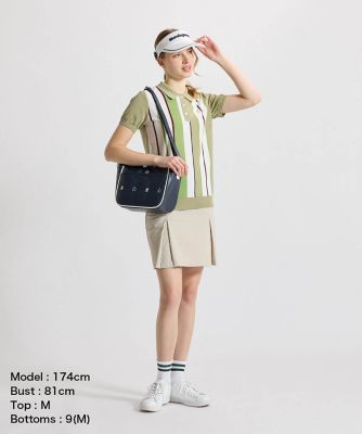 マンシングウェア MUNSINGWEAR 半袖ニットポロシャツ