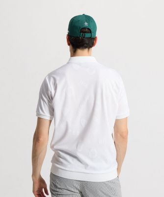 マンシングウェア MUNSINGWEAR 吸汗ロゴジャカード半袖
