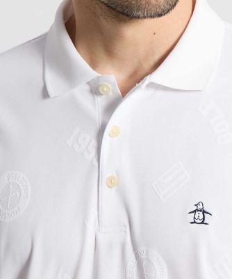 マンシングウェア MUNSINGWEAR 吸汗ロゴジャカード半袖