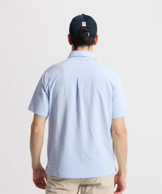 マンシングウェア MUNSINGWEAR シアサッカーストライプ台襟