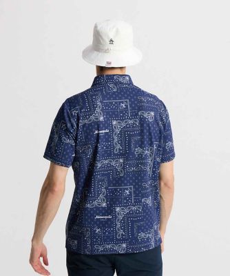 マンシングウェア半袖シャツ M マンシングウェア MUNSINGWEAR 高通気 Sunscreen