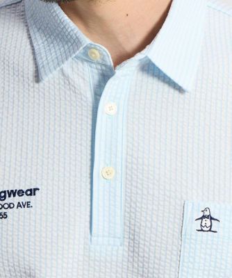 マンシングウェア MUNSINGWEAR ストレッチシアサッカー