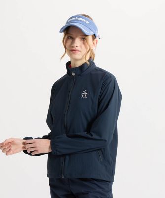 マンシングウェア MUNSINGWEAR はっ水エンボスブルゾン