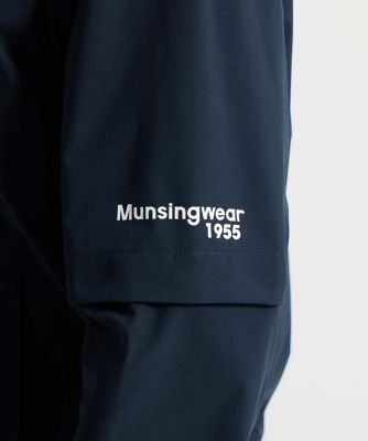 新品マンシングウェア360°ストレッチ ディタッチャブル ブルゾンМ緑 マンシングウェア MUNSINGWEAR はっ水ストレッチディ