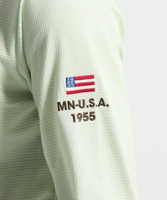 マンシングウェア MUNSINGWEAR ハウンドトゥース柄台衿付き