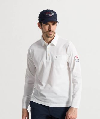 マンシングウェア MUNSINGWEAR ハウンドトゥース柄台衿付き