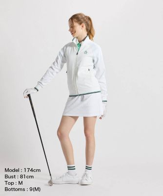 マンシングウェア MUNSINGWEAR 国旗ジャカードカットソー
