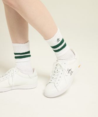 マンシングウェア MUNSINGWEAR ライン入りルーズソックス