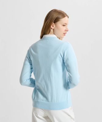 マンシングウェア MUNSINGWEAR カラー杢カーディガン 
