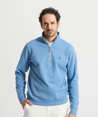 マンシングウェア MUNSINGWEAR Wフェイスハーフジップ