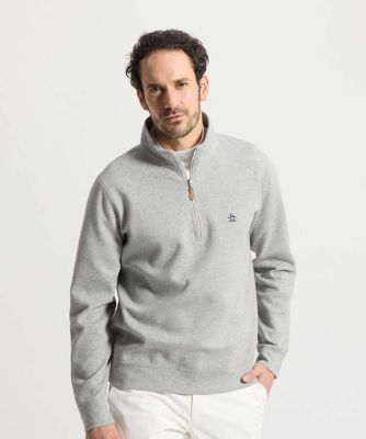 マンシングウェア MUNSINGWEAR Wフェイスハーフジップ